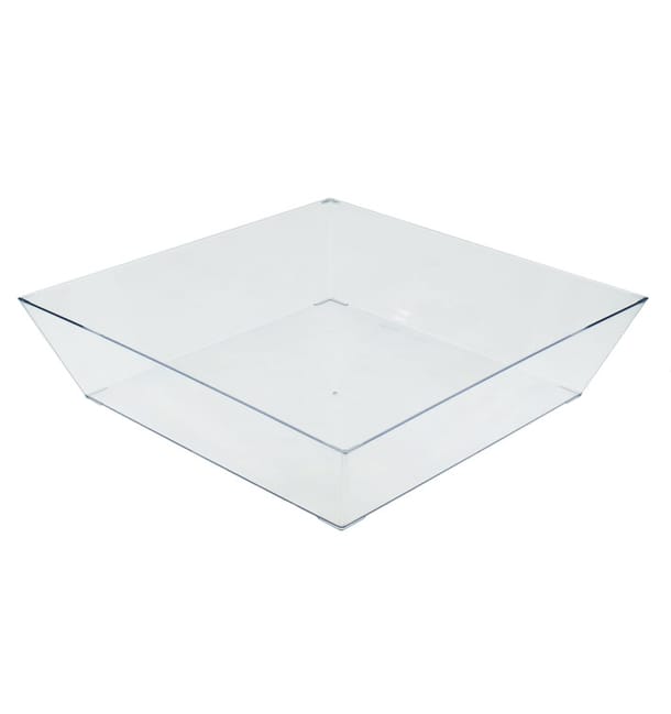 Bandeja Degustacion Fiesta Transparente 250x250 mm Bandeja Degustacion Fiesta Transparente 250x250 mm