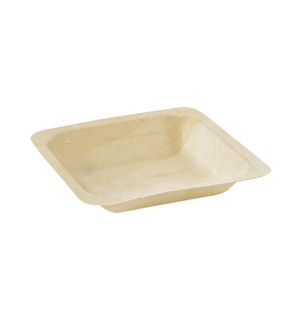 Plato de Madera Scandinavian 140x140x25mm 