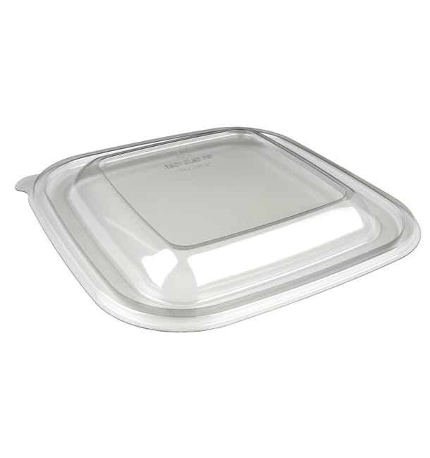 Tapa de Plástico para Ensaladera PET 170x170mm (50 Uds) Tapa de Plástico para Ensaladera PET 170x170mm (50 Uds)
