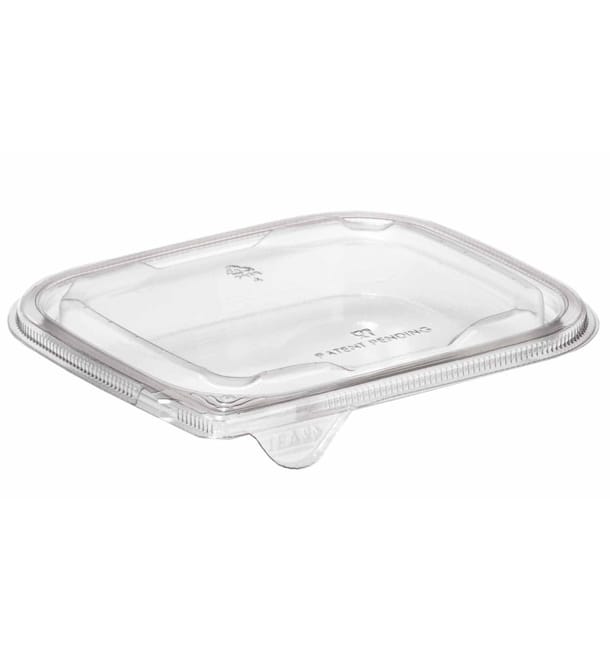 Tapa Plana Plástico para Ensaladera PET 12x12cm (50 Uds) Tapa Plana Plástico para Ensaladera PET 12x12cm (50 Uds)