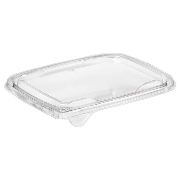Tapa Plana Plástico para Ensaladera PET 18x14cm (1000 Uds) Tapa Plana Plástico para Ensaladera PET 18x14cm (1000 Uds)