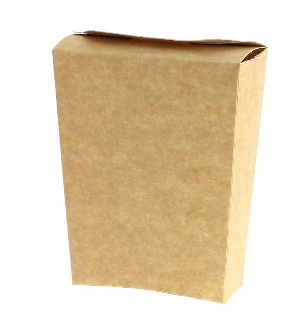 Envase Kraft Cerrado para Fritas (450 Uds) Envase Kraft Cerrado para Fritas (450 Uds)