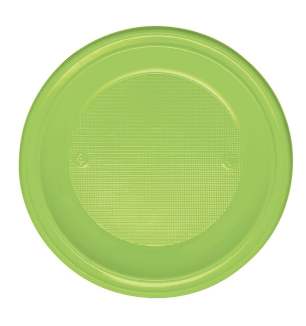 Plato de Plastico Hondo Verde PS 220 mm (30 Uds) Plato de Plastico Hondo Verde PS 220 mm (30 Uds)