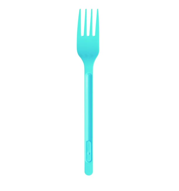 Tenedor de Plastico Azul Oscuro PS 165mm (20 Uds) Tenedor de Plastico Azul Oscuro PS 165mm (20 Uds)