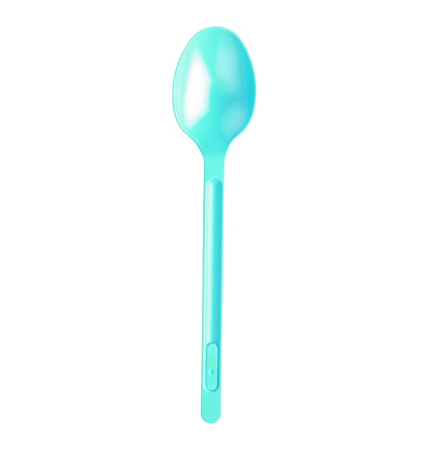 Cuchara de Plastico Azul Oscuro PS 165mm (20 Uds) Cuchara de Plastico Azul Oscuro PS 165mm (20 Uds)