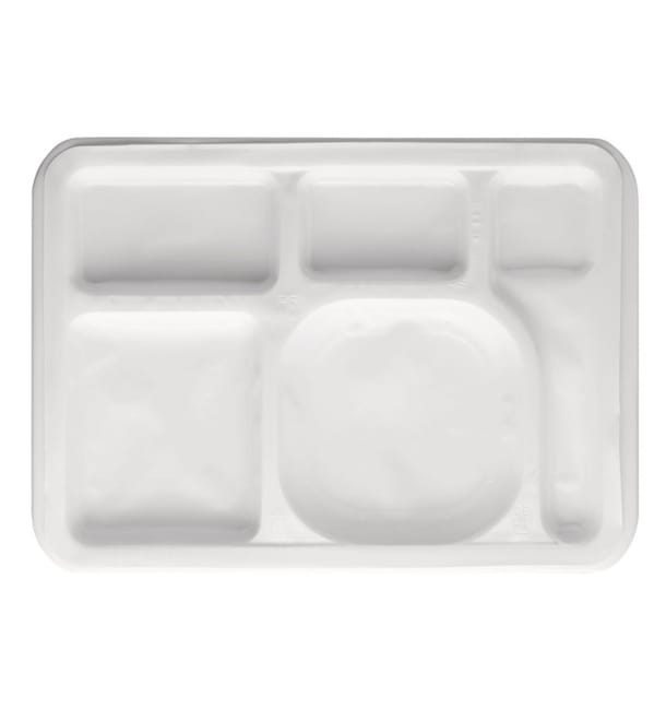 Bandeja de Plastico Blanca 5C 470x350mm (1 uds) Bandeja de Plastico Blanca 5C 470x350mm (1 uds)