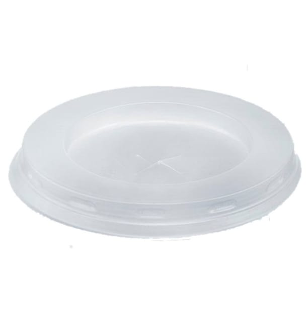 Tapa Plastico PS Blanca Vaso Cristal 200/250ml Ø7,2cm (100 Uds) Tapa Plastico PS Blanca Vaso Cristal 200/250ml Ø7,2cm (100 Uds)