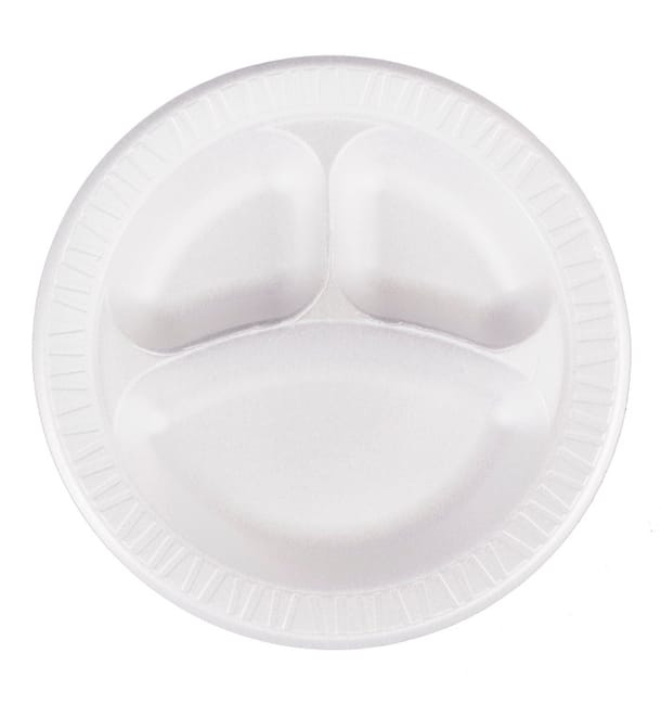 Plato Termico FOAM "Quiet Classic" 3 C. Laminado Blanco Ø260mm (500 Uds) Plato Termico FOAM "Quiet Classic" 3 C. Laminado Blanco Ø260mm (500 Uds)