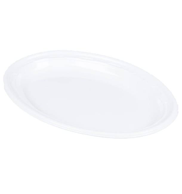 Plato de Plastico PS "Famous Impact" Blanco Ø280mm (125 Uds) Plato de Plastico PS "Famous Impact" Blanco Ø280mm (125 Uds)