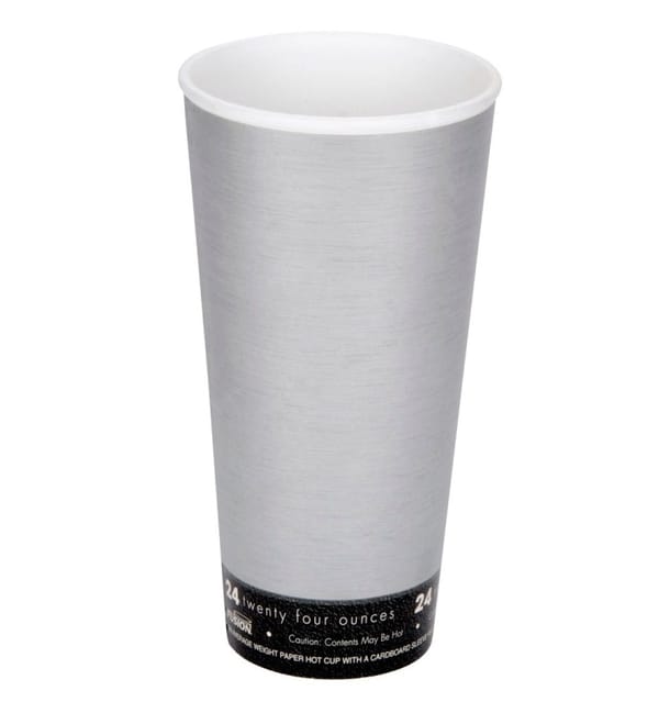 Vaso Termico Foam "Fusion" Gris 24Oz/710ml (500 Unidades) Vaso Termico Foam "Fusion" Gris 24Oz/710ml (500 Unidades)