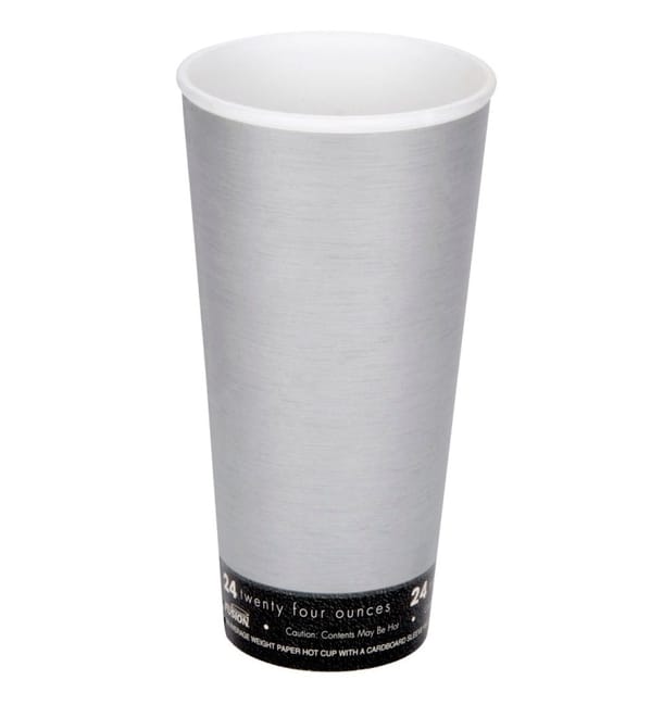 Vaso Termico Foam "Fusion" Gris 24Oz/710ml (500 Unidades)