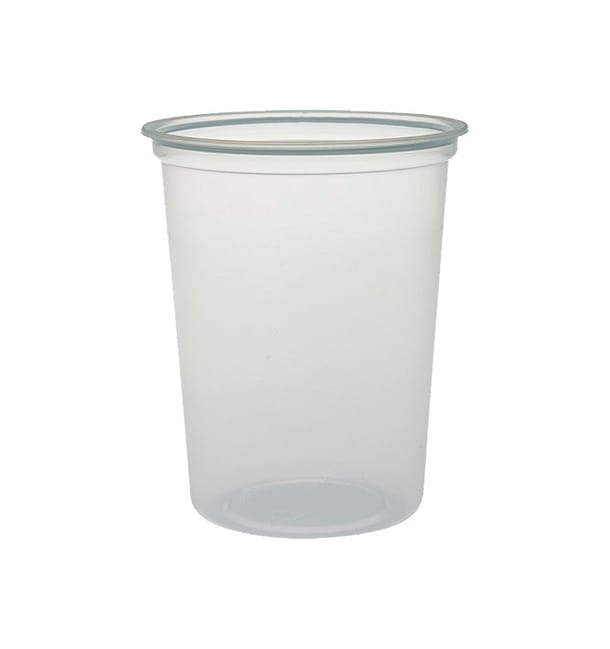 Envase de Plastico PP "Deli" Translucido 32Oz/960ml Ø127mm (500 Unidades) Envase de Plastico PP "Deli" Translucido 32Oz/960ml Ø127mm (500 Unidades)