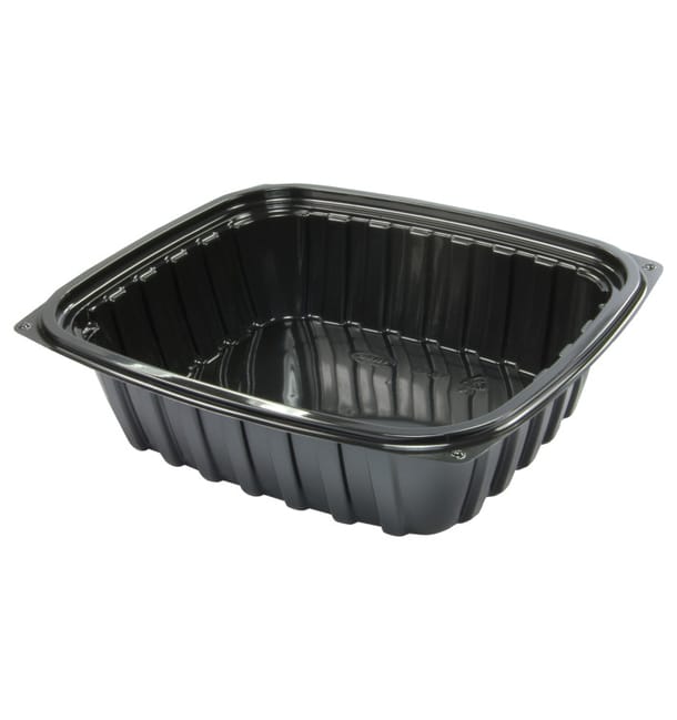 Envase de Plastico PS "Clear Pac" Negro 237ml (252 Uds) Envase de Plastico PS "Clear Pac" Negro 237ml (252 Uds)