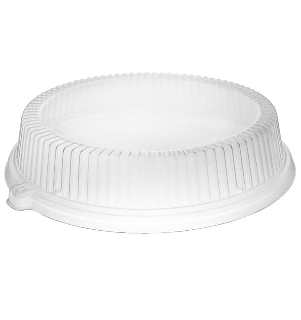 Tapa de Plastico Transparente para Plato Ø260mm (125 Uds) Tapa de Plastico Transparente para Plato Ø260mm (125 Uds)