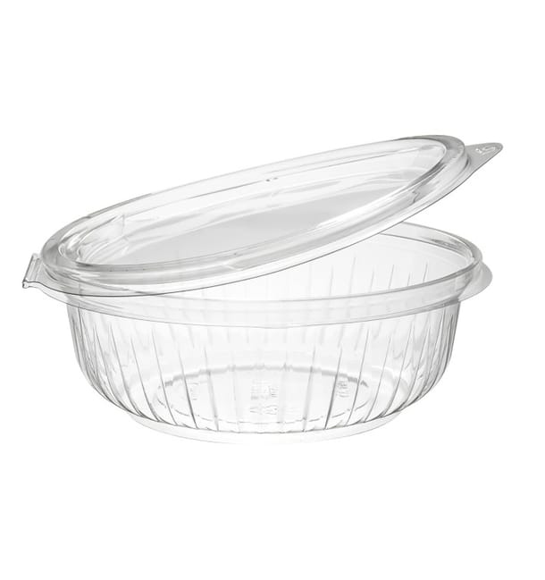 Bol de Plastico PET "Presenta" Tapa Plana Transp. 360ml Ø150mm (75 Uds) Bol de Plastico PET "Presenta" Tapa Plana Transp. 360ml Ø150mm (75 Uds)