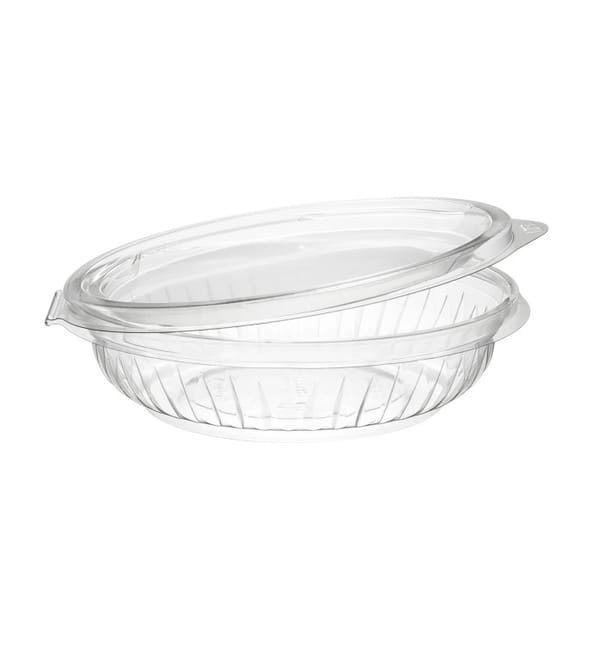 Bol de Plastico PET "Presenta" Tapa Plana Transp. 240ml Ø150mm (75 Uds) Bol de Plastico PET "Presenta" Tapa Plana Transp. 240ml Ø150mm (75 Uds)