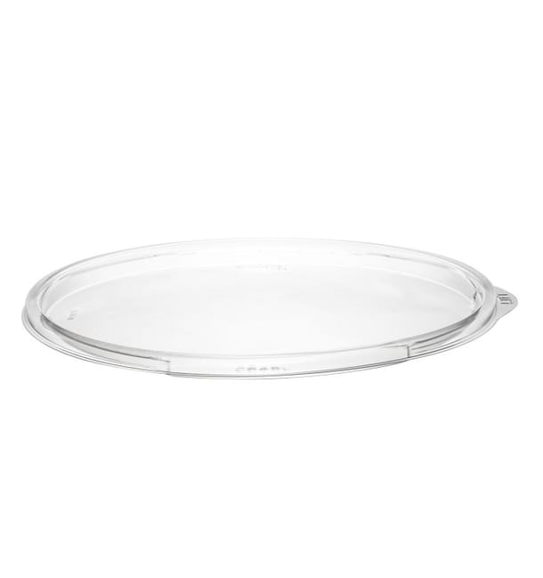 Tapa Plana de Plastico PET para Bol Transp. Ø183mm (252 Uds) Tapa Plana de Plastico PET para Bol Transp. Ø183mm (252 Uds)