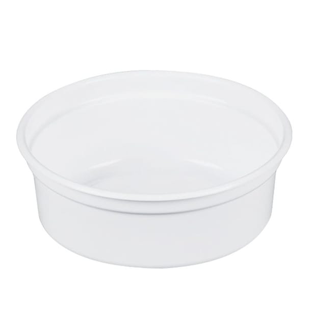 Envase de Plastico PP "Deli" Blanco 8Oz/266ml Ø81mm (500 Unidades) Envase de Plastico PP "Deli" Blanco 8Oz/266ml Ø81mm (500 Unidades)
