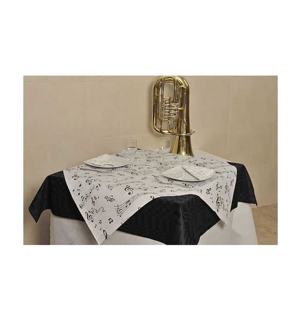 Mantel de Papel Cortado "Musical" 37g (400 Uds)