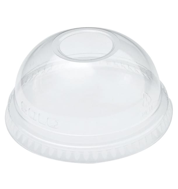 Tapa Cúpula Agujero Vaso PET Solo Ultra Clear 9Oz Alto y 10Oz (1000 Uds) Tapa Cúpula Agujero Vaso PET Solo Ultra Clear 9Oz Alto y 10Oz (1000 Uds)