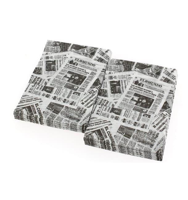 Servilletas de Papel Miniservis "Prensa" 17x17cm (6000 Uds) Servilletas de Papel Miniservis "Prensa" 17x17cm (6000 Uds)