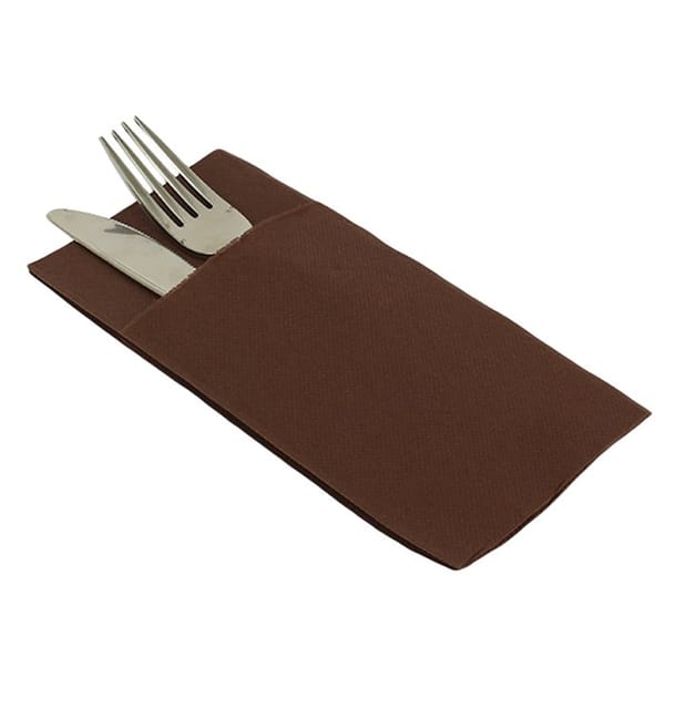 Servilleta Kanguro Airlaid Marrón 40x40cm (30 Uds) Servilleta Kanguro Airlaid Marrón 40x40cm (30 Uds)