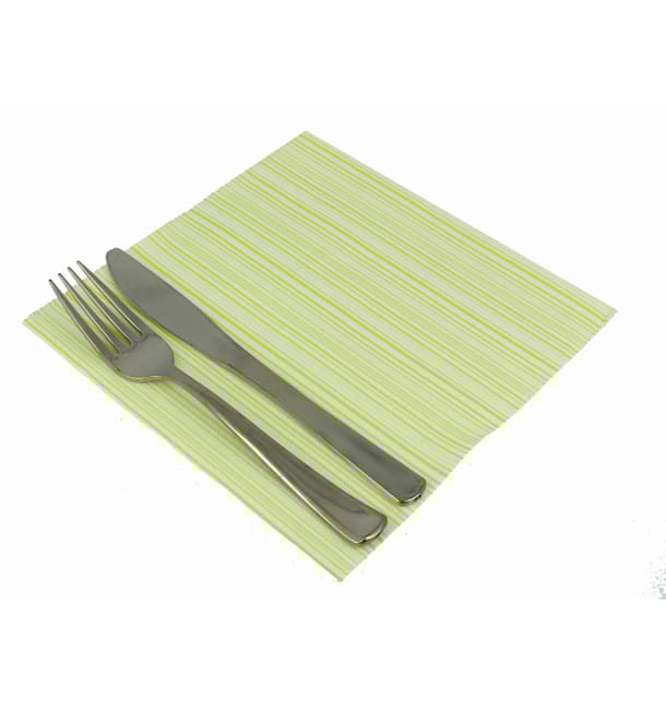 Servilleta Papel "Basic Pistacho" Punta- Punta 40x40cm (50 Uds) Servilleta Papel "Basic Pistacho" Punta- Punta 40x40cm (50 Uds)