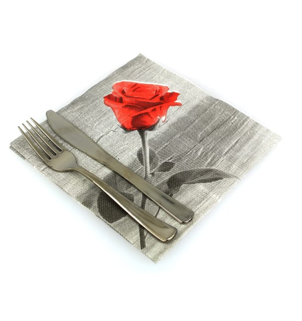 Servilleta Papel "Bella" Punta- Punta 40x40cm (50 Uds) Servilleta Papel "Bella" Punta- Punta 40x40cm (50 Uds)