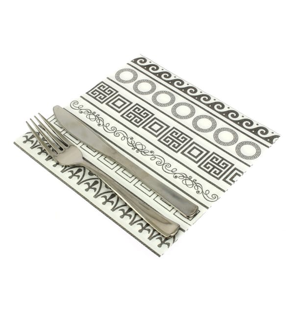 Servilleta Airlaid "Greca" 40x40cm (50 Uds) Servilleta Airlaid "Greca" 40x40cm (50 Uds)