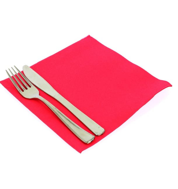 Servilleta Papel Fucsia Punta- Punta 40x40cm (50 Uds) Servilleta Papel Fucsia Punta- Punta 40x40cm (50 Uds)