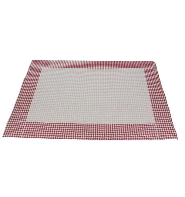 Mantel Individual Papel 30x40cm "Pata Gallo" Burdeos 50g (2500 Uds) Mantel Individual Papel 30x40cm "Pata Gallo" Burdeos 50g (2500 Uds)