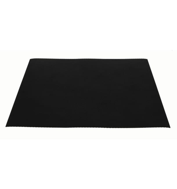 Mantel Individual Reutilizable Negro 30x40cm 250g (200 Uds) Mantel Individual Reutilizable Negro 30x40cm 250g (200 Uds)