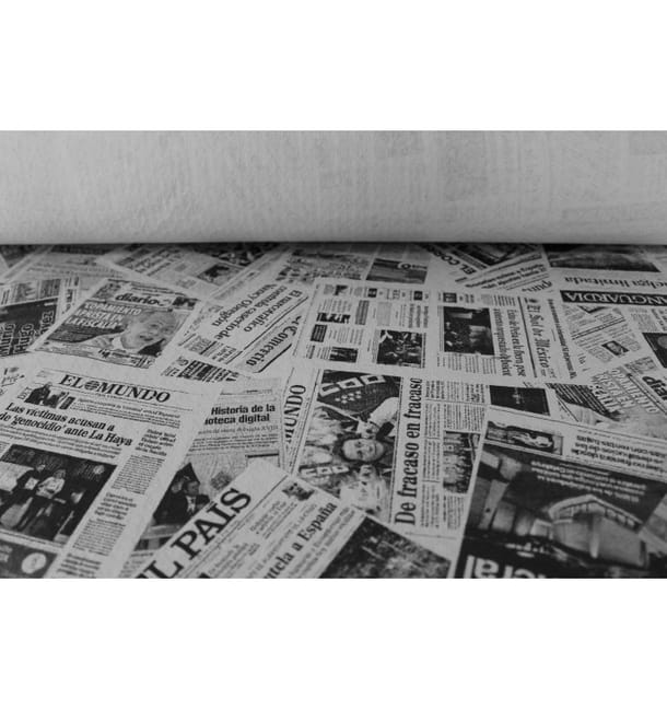 Mantel Papel Rollo "Prensa" 1,2x100m 37g (1 Ud) Mantel Papel Rollo "Prensa" 1,2x100m 37g (1 Ud)