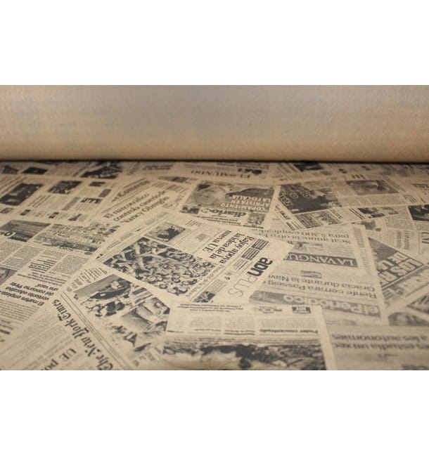 Mantel Papel Rollo Kraft "Prensa" 1,2x100m 37g (6 Uds) Mantel Papel Rollo Kraft "Prensa" 1,2x100m 37g (6 Uds)