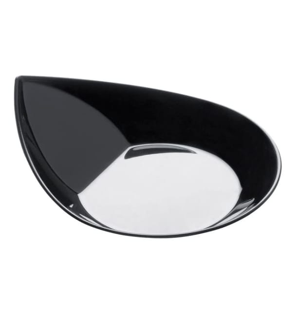 Plato Degustacion Smart Negro 8,6x7,1 cm (500 Uds)