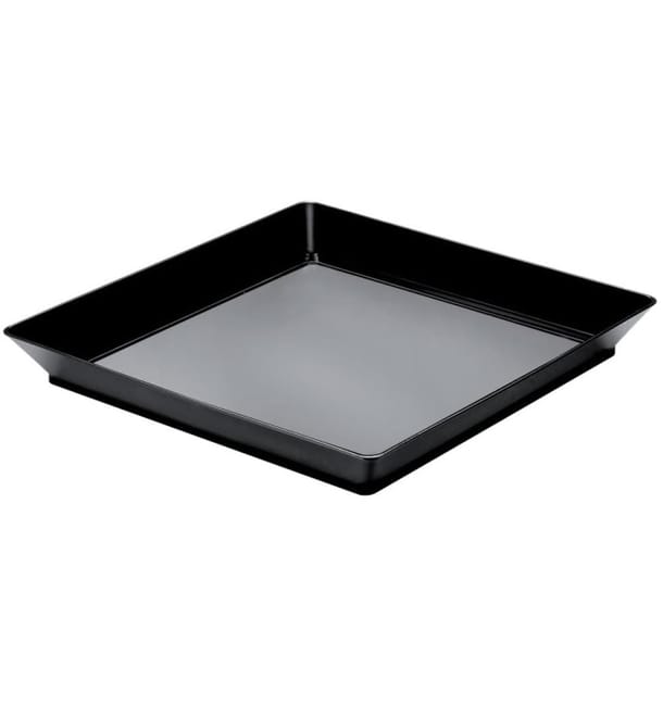 Bandeja Degustación Medium Negro 13x13 cm (192 Unidades) Bandeja Degustación Medium Negro 13x13 cm (192 Unidades)