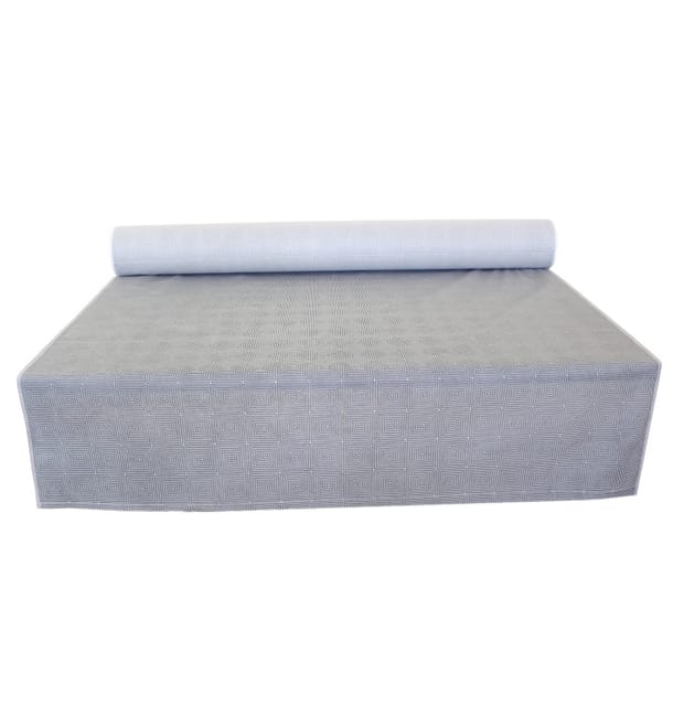 Mantel Rollo Novotex Blanco "Espiral" negra 1,2x48m 50g (1 Ud) Mantel Rollo Novotex Blanco "Espiral" negra 1,2x48m 50g (1 Ud)