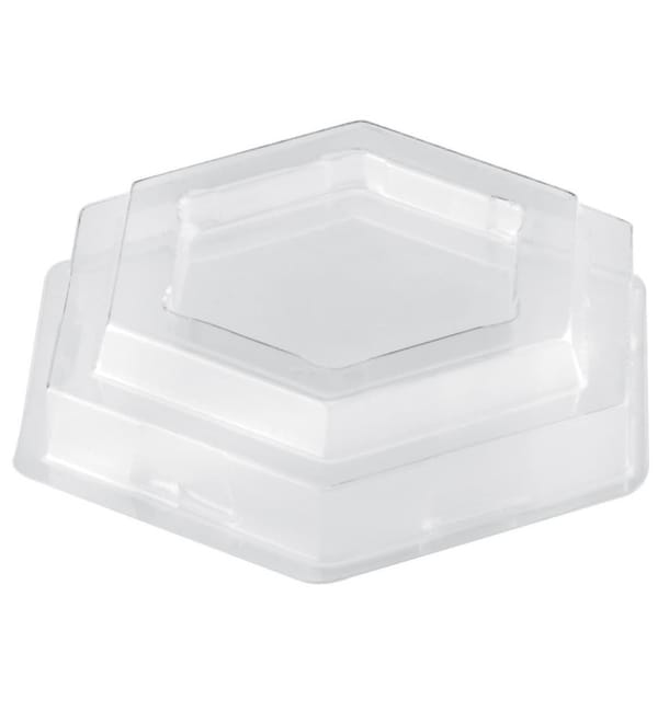 Tapa Bol Tulip Dessert Transparente PET 65 ml (25 Uds) Tapa Bol Tulip Dessert Transparente PET 65 ml (25 Uds)