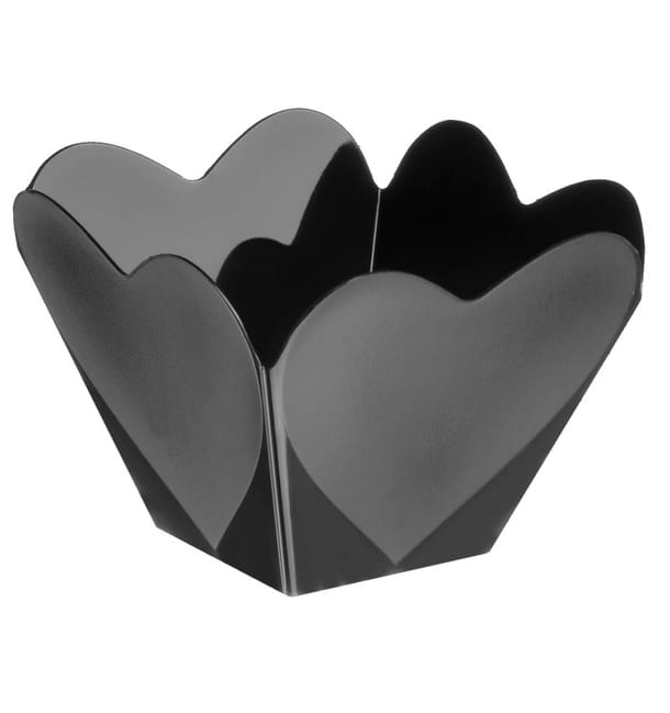 Bol de Plástico "Cupido" Negro 68 ml (500 Uds) Bol de Plástico "Cupido" Negro 68 ml (500 Uds)