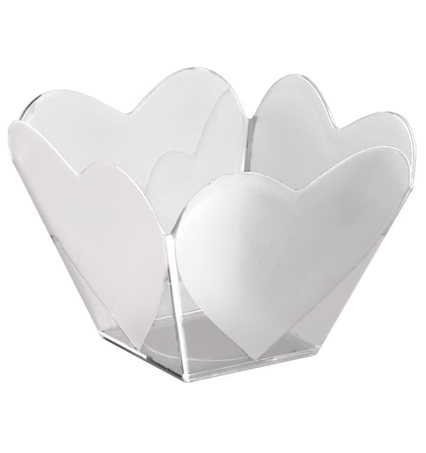 Bol de Plástico "Cupido" Transparente 68 ml (25 Uds) Bol de Plástico "Cupido" Transparente 68 ml (25 Uds)
