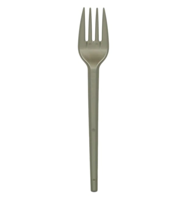 Tenedor de Plastico PS Plata 165mm (600 Uds) Tenedor de Plastico PS Plata 165mm (600 Uds)