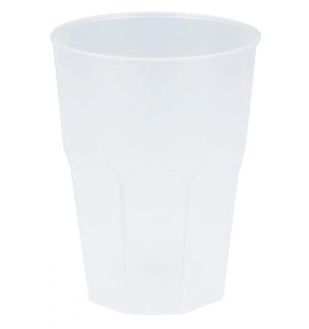 Vaso de Plastico "Frost" Blanco PP 350ml (20 Uds)