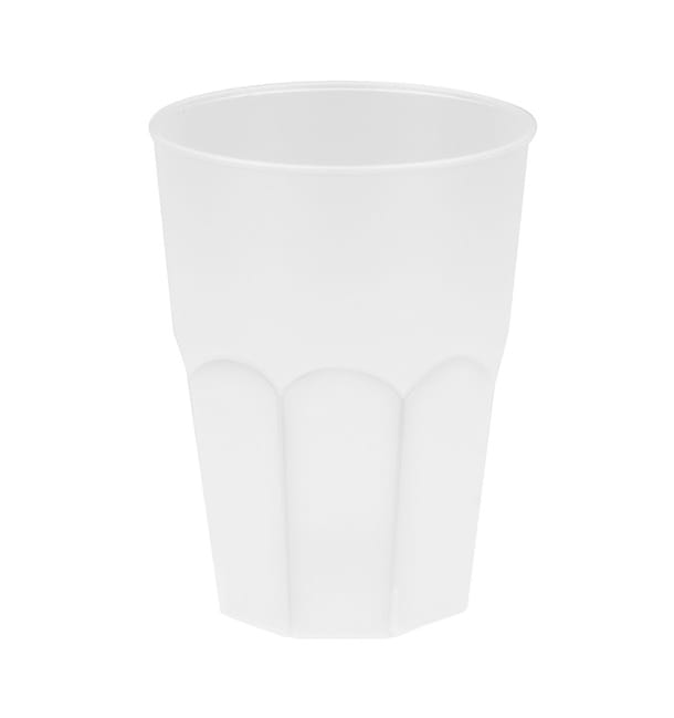 Vaso de Plastico "Frost" Blanco PP 350ml (200 Uds) Vaso de Plastico "Frost" Blanco PP 350ml (200 Uds)