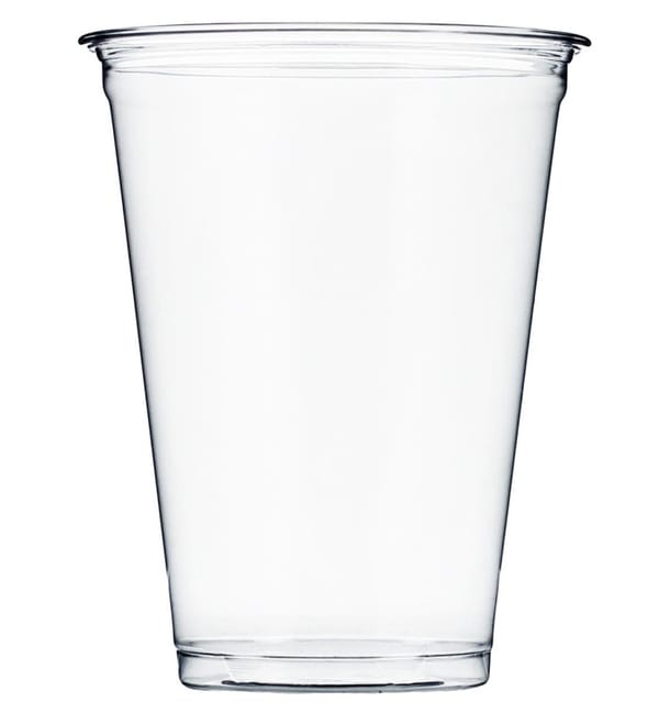 Vaso de Plástico Rígido de PET 295ml Ø8,1cm (1000 Uds) Vaso de Plástico Rígido de PET 295ml Ø8,1cm (1000 Uds)