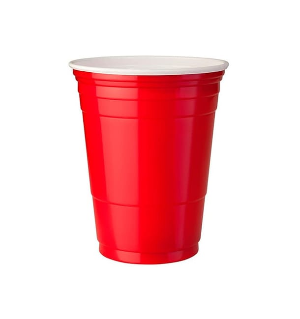Vaso Rojo Americano para Fiestas 470ml (1000 Uds) Vaso Rojo Americano para Fiestas 470ml (1000 Uds)