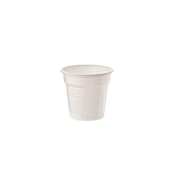 Vaso de Plastico PS Blanco 80ml Ø5,7cm (50 Uds)