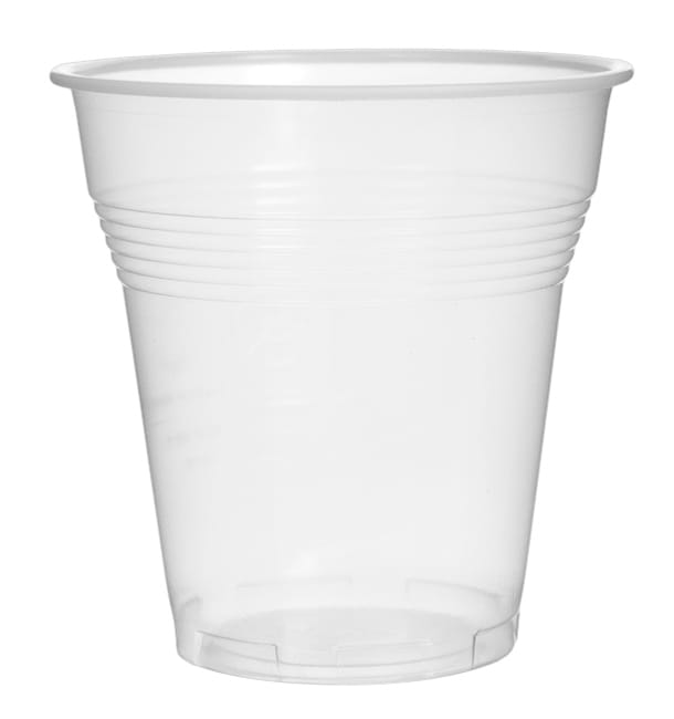 Vaso de Plastico PS Vending Transparente 160 ml (100 Uds)