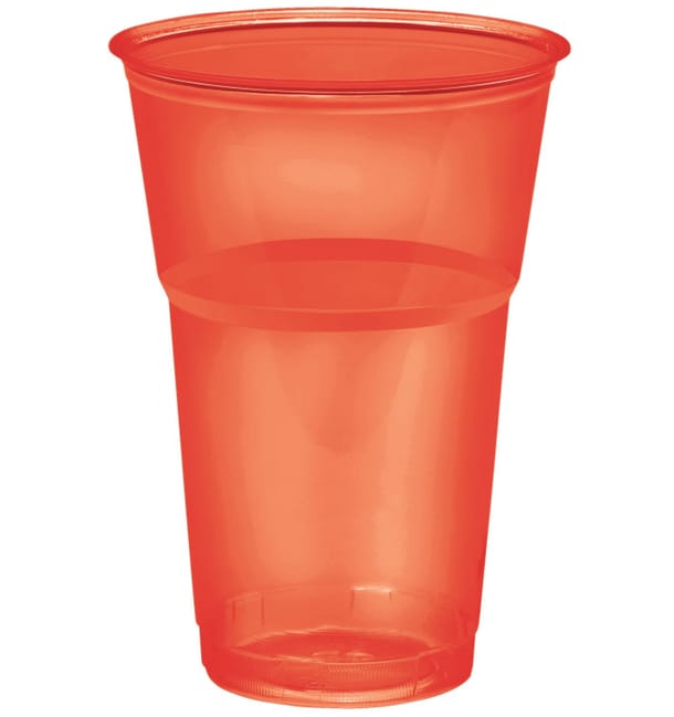 Vaso "Diamant" PS Cristal Rojo 250ml Ø7,3cm (10 Uds) Vaso "Diamant" PS Cristal Rojo 250ml Ø7,3cm (10 Uds)
