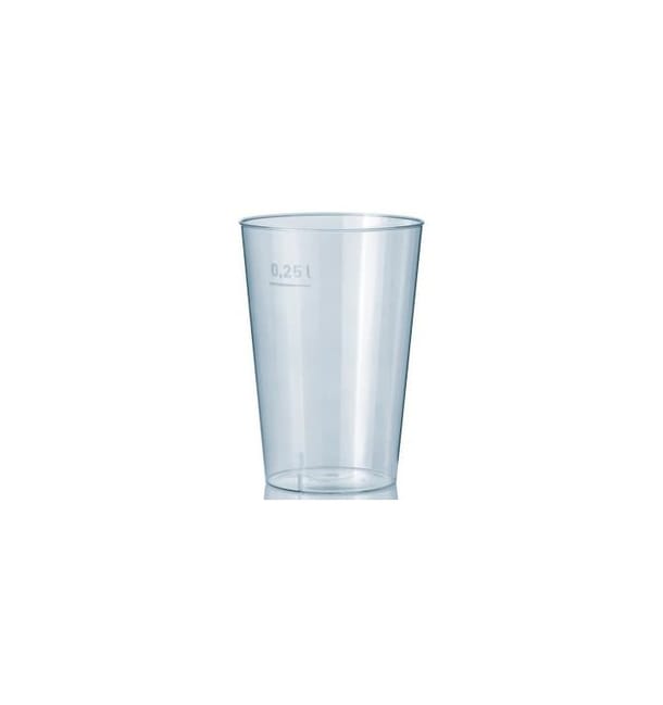 Vaso de Plastico Transparente 250 ml (50 Uds)