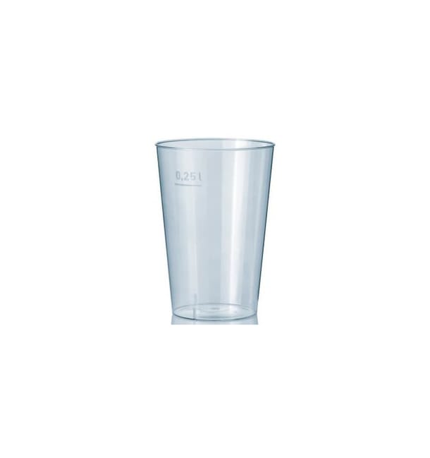 Vaso de Plastico Transparente 250 ml (50 Uds) Vaso de Plastico Transparente 250 ml (50 Uds)